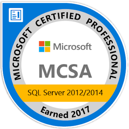 MCSA SQL Server